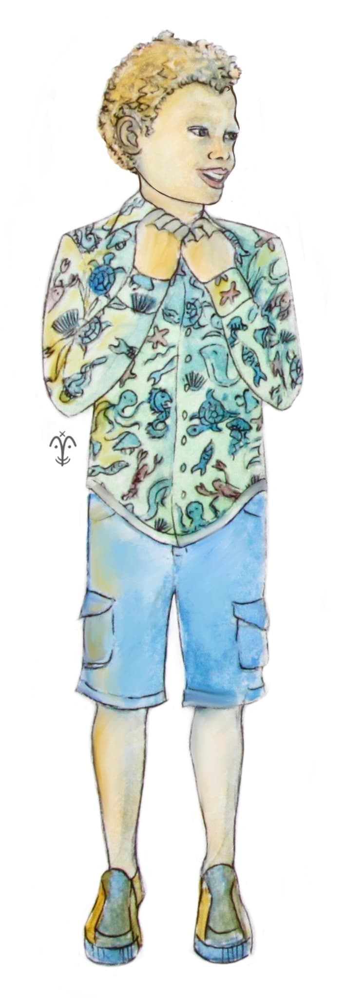 Character illustration of Irvin