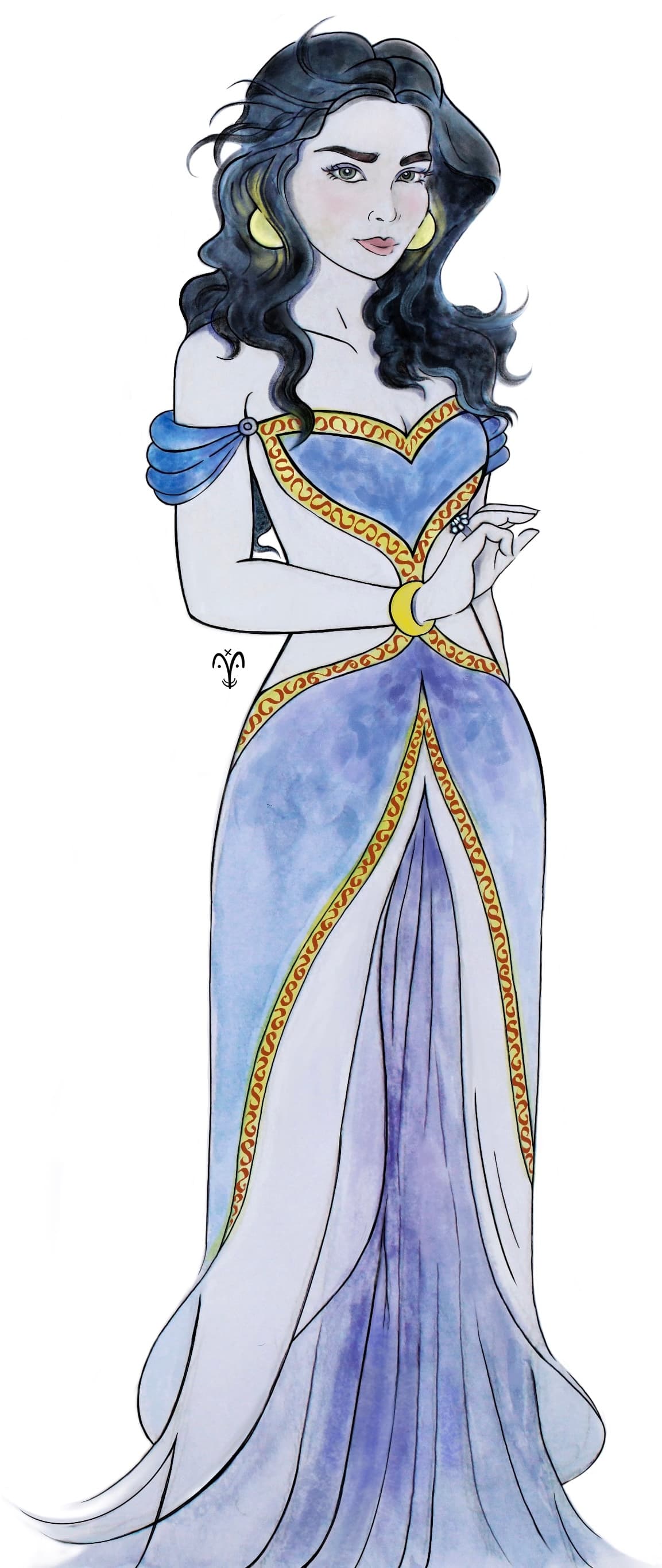 Character illustration of the Shemakha Queen